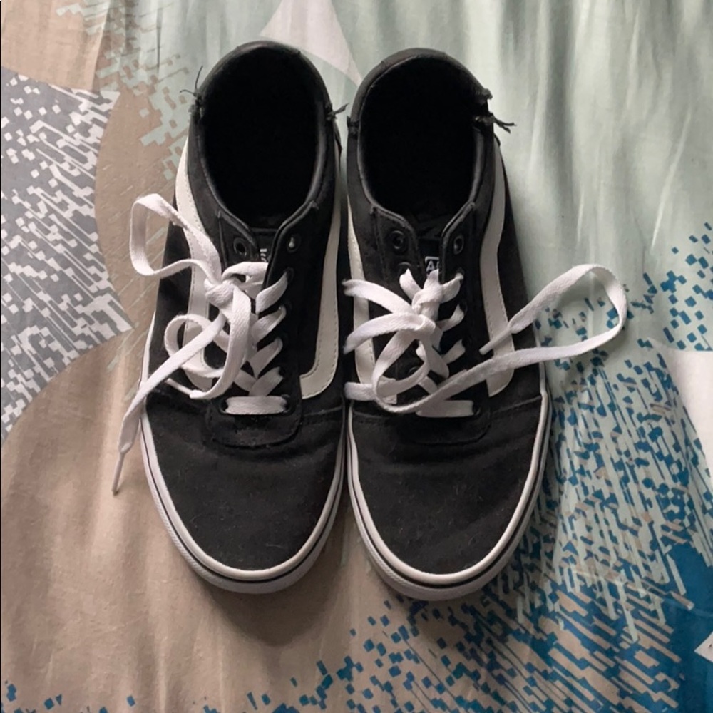 Black Old School Vans